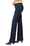 Women’s Bootcut Jeans – Classic Fit with Vintage Pockets