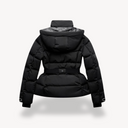 Women's Puffer Coat with Belt – Water-Resistant Winter Jacket