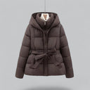 Women’s Winter Parka Belted Coat