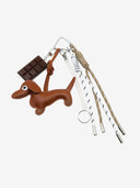 Cute Dachshund Leather Keyring – Playful & Stylish Dog Lover’s Accessory