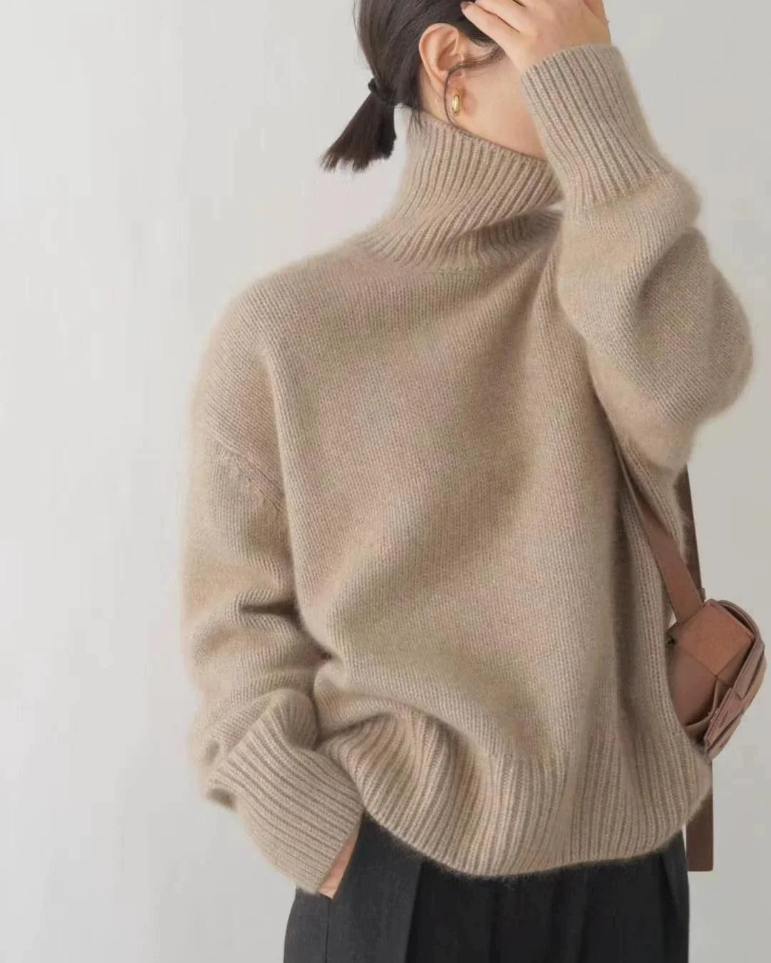 Classic Cashmere Turtleneck Jumper