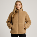 Cozy Women's Oversized Fleece Jacket – Casual Outerwear