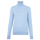 Women's Lightweight Roll Neck Cotton Jumper – Long Sleeve Knit
