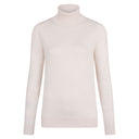 Women's Lightweight Roll Neck Cotton Jumper – Long Sleeve Knit