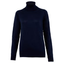 Women's Lightweight Roll Neck Cotton Jumper – Long Sleeve Knit