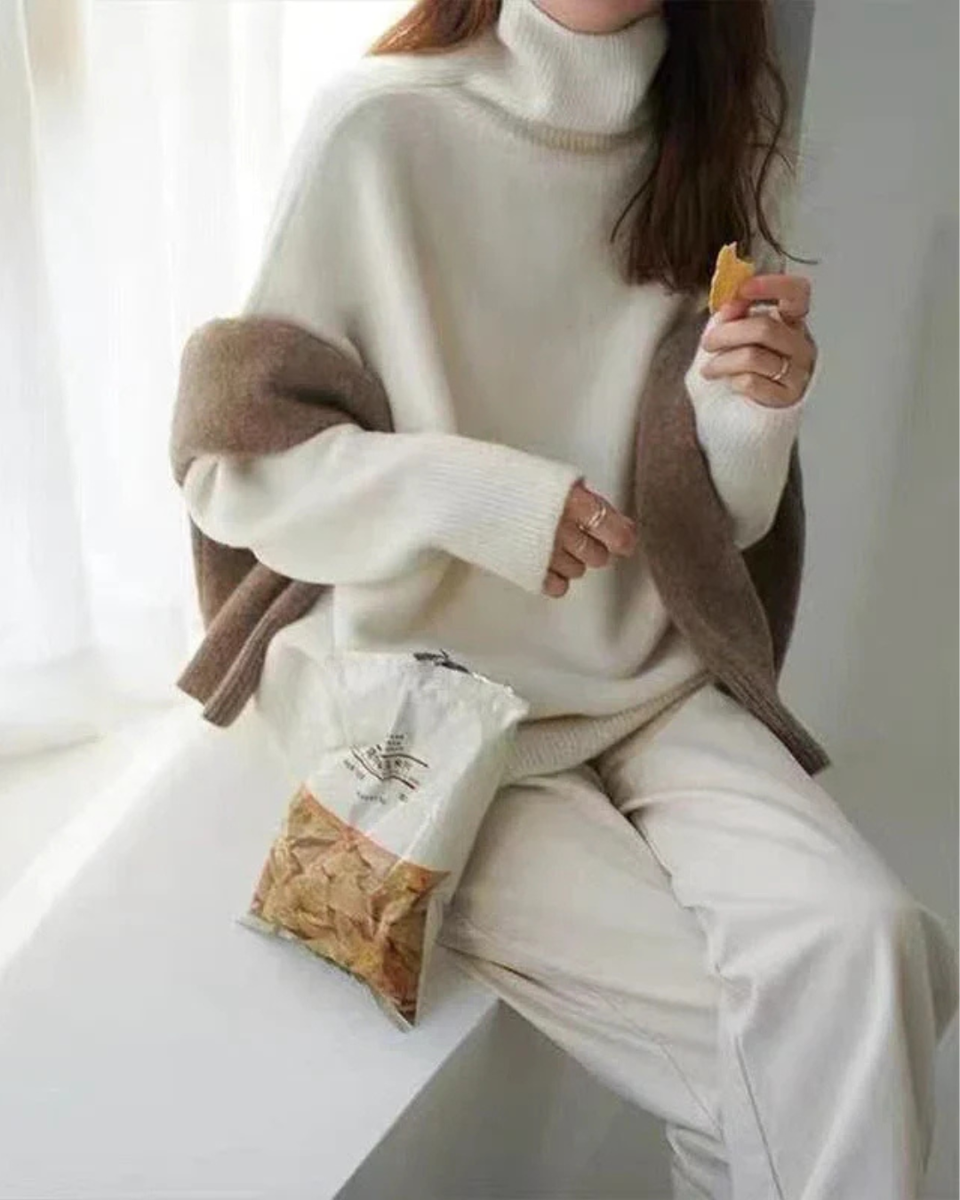 Classic Cashmere Turtleneck Jumper