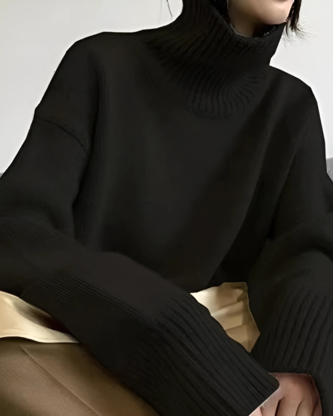 Classic Cashmere Turtleneck Jumper