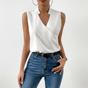 Lightweight V-Neck Top for Women