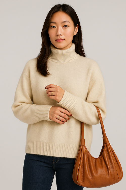 Classic Cashmere Turtleneck Jumper
