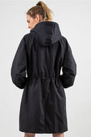 Women’s Waterproof Hooded Windbreaker – Oversized Rain Jacket