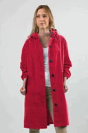 Women’s Waterproof Hooded Windbreaker – Oversized Rain Jacket