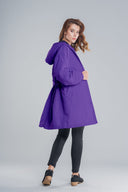 Women’s Waterproof Hooded Windbreaker – Oversized Rain Jacket