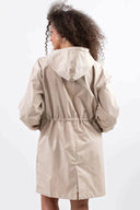 Women’s Waterproof Hooded Windbreaker – Oversized Rain Jacket