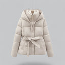 Women’s Winter Parka Belted Coat