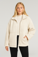 Cozy Women's Oversized Fleece Jacket – Casual Outerwear