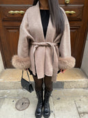 Luxury Women’s Faux Fur Coat – Soft, Warm & Stylish Outerwear