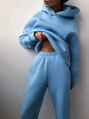 Women's Loungewear Set – Hoodie and Jogging Bottoms