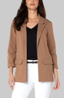 Women's Boyfriend Blazer with Princess Darts