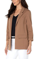 Women's Boyfriend Blazer with Princess Darts