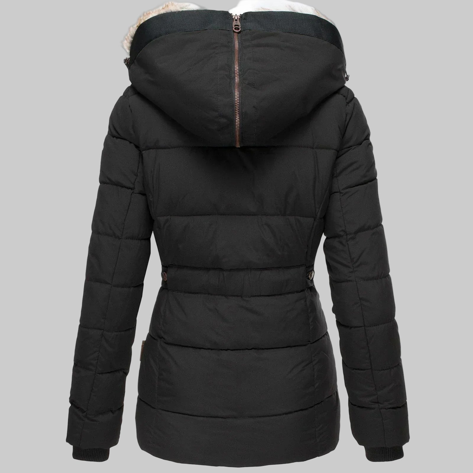 Comfortable Warm Winter Fur Jacket for Cold Weather