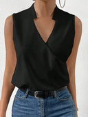 Lightweight V-Neck Top for Women