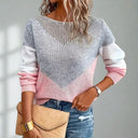 Women’s Pink Cashmere Jumper – Stylish Winter Knit