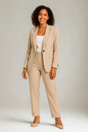 Women’s Two-Piece Suit – Elegant Blazer & Trouser Set