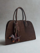 Cute Dachshund Leather Keyring – Playful & Stylish Dog Lover’s Accessory
