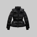 Women's Puffer Coat with Belt – Water-Resistant Winter Jacket