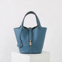 Luxe Leather Bucket Bag – Timeless & Elegant Women’s Handbag
