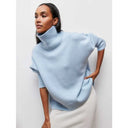 Oversized Turtleneck Sweater Loose Knit Warm Pullover