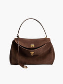 Suede Shoulder Bag – Elegant Handbag