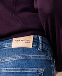 Women’s Flared Jeans – Stonewash Denim Classic