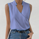 Lightweight V-Neck Top for Women