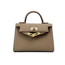 Elegant Black Leather Handbag – Classic Luxury Women’s Tote