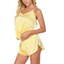 Women's Affordable Silk Camisole Sleepwear Set