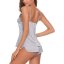 Women's Affordable Silk Camisole Sleepwear Set