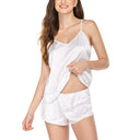 Women's Affordable Silk Camisole Sleepwear Set