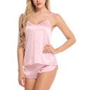 Women's Affordable Silk Camisole Sleepwear Set