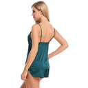 Women's Affordable Silk Camisole Sleepwear Set