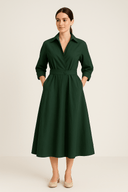 Women’s Shirt Dress – Classic Cotton Style