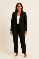 Women’s Two-Piece Suit – Elegant Blazer & Trouser Set