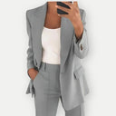Women’s Suit Set – Tailored Blazer & Matching Trousers