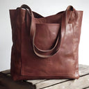 Women's Vintage Leather Shoulder Bag