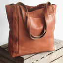 Women's Vintage Leather Shoulder Bag