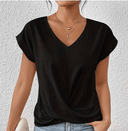 Slimming V-Neck Top for Women – Tummy Control Design