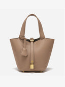 Luxe Leather Bucket Bag – Timeless & Elegant Women’s Handbag