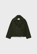 Women’s Double-Breasted Jacket – Classic Tailored Blazer Style