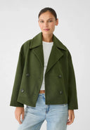 Women’s Double-Breasted Jacket – Classic Tailored Blazer Style