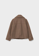 Women’s Double-Breasted Jacket – Classic Tailored Blazer Style